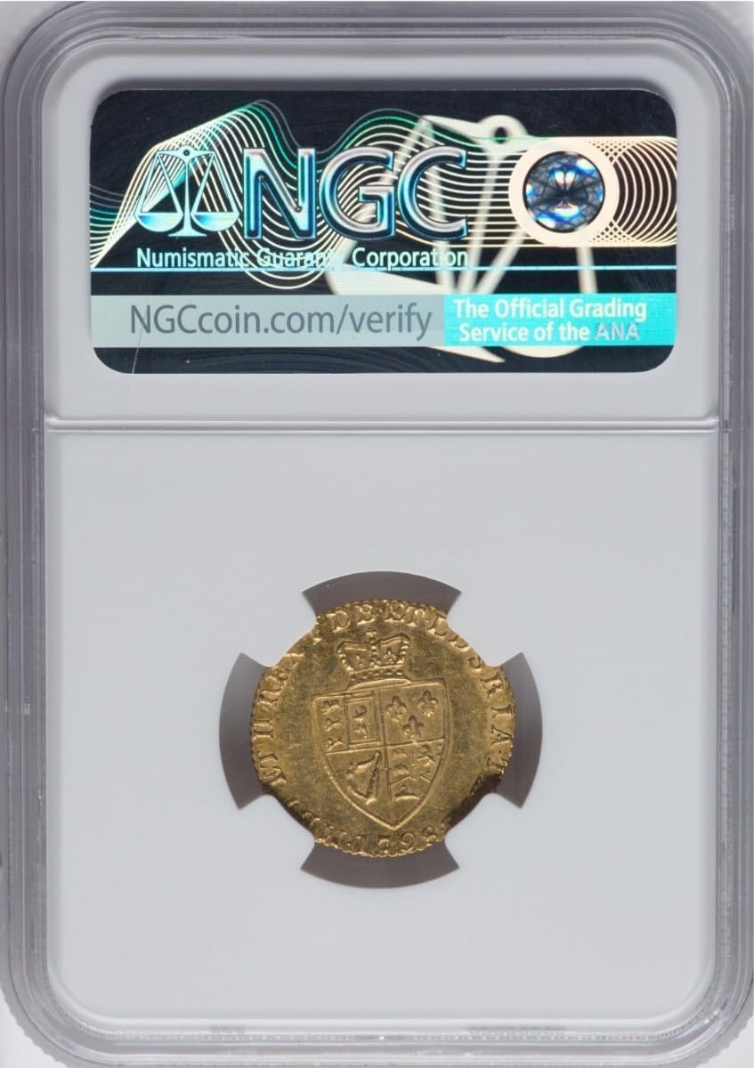 【準最高鑑定】ジョージ3世 ハーフギニー金貨 イギリス アンティークコイン レア Amazon.co.jp: 準最高鑑定1798 ジョージ3世 ハーフギニー金貨